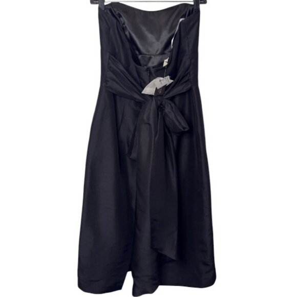 Jenny Yoo Collection Marisa pencil short tube dress black women's size 8 NWT - Picture 3 of 6